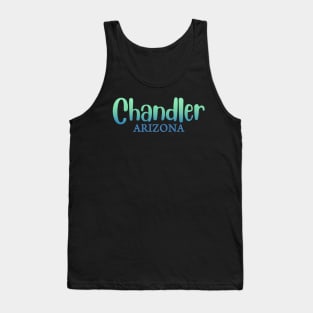 Arizona Chandler map arizona state usa arizona tourism Chandler tourism Tank Top